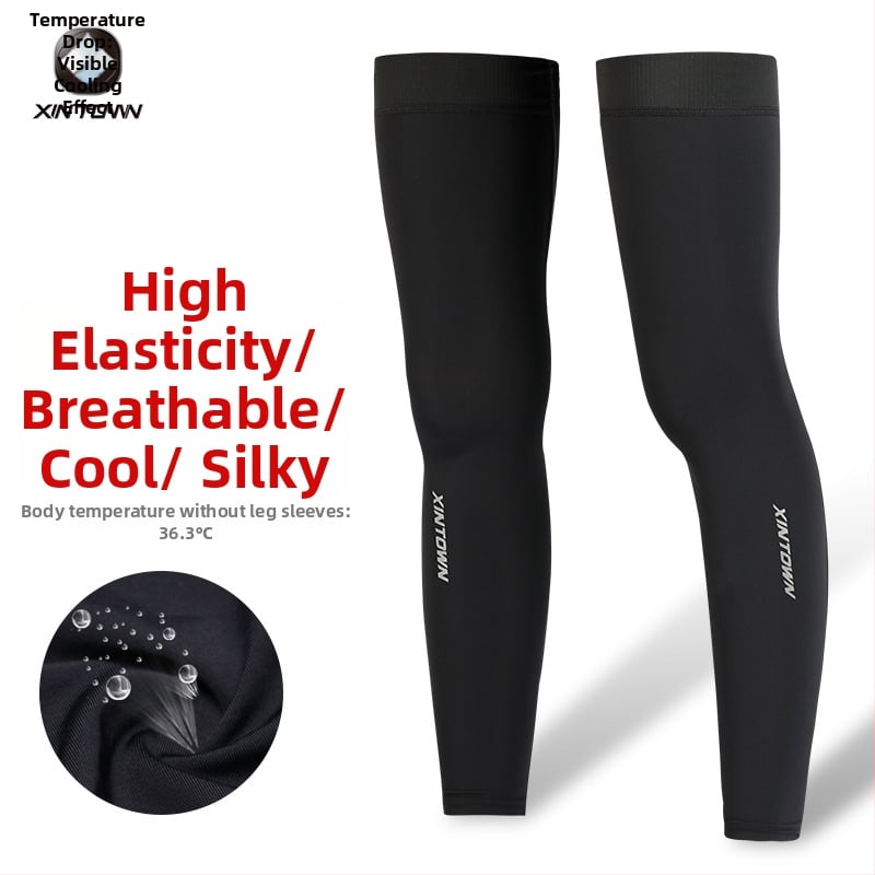 XINTOWN Manșete de protecție pentru picioare, Ice Silk, etichetă privată personalizabilă