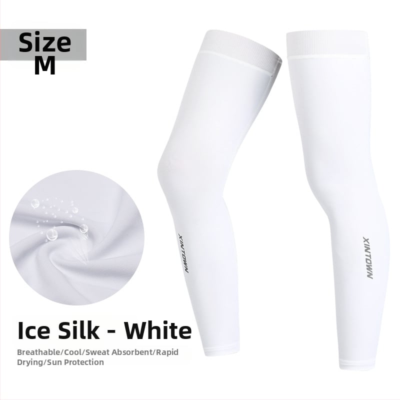 XINTOWN Manșete de protecție pentru picioare, Ice Silk, etichetă privată personalizabilă