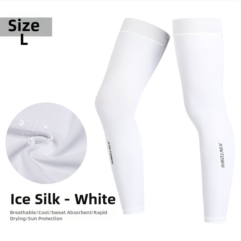 XINTOWN Manșete de protecție pentru picioare, Ice Silk, etichetă privată personalizabilă