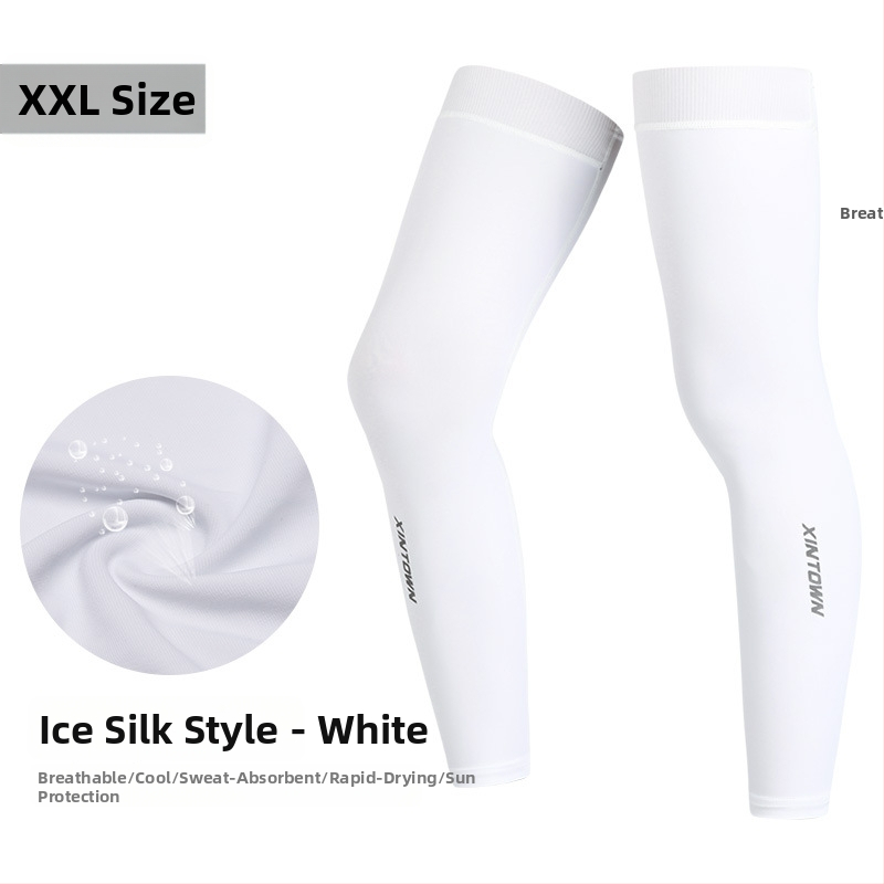 XINTOWN Manșete de protecție pentru picioare, Ice Silk, etichetă privată personalizabilă