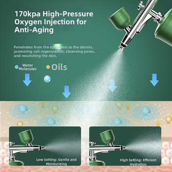 Xia Zhifeng drėkinimo prietaisas odos atjauninimui, nešiojamas su įmontuota baterija 500–800 mAh