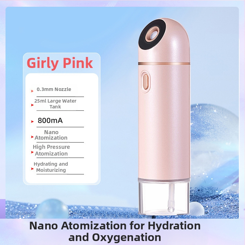 Xia Zhifeng drėkinimo prietaisas odos atjauninimui, nešiojamas su įmontuota baterija 500–800 mAh