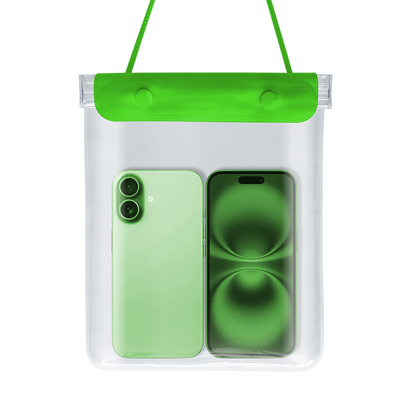 Vodootporna torbica za mobitel (PVC materijal, vodootporna tkanina, kompatibilna s dodirnim zaslonom, logotip po želji, za vanjsku uporabu)