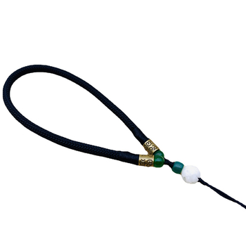 Ručni lanyard za mobitel, smola, unisex stil, visokoelastična pamuk šnura i plastična kopča, Rain weaving