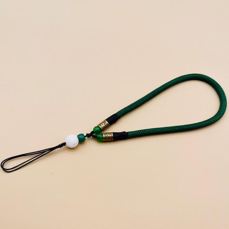 Ručni lanyard za mobitel, smola, unisex stil, visokoelastična pamuk šnura i plastična kopča, Rain weaving
