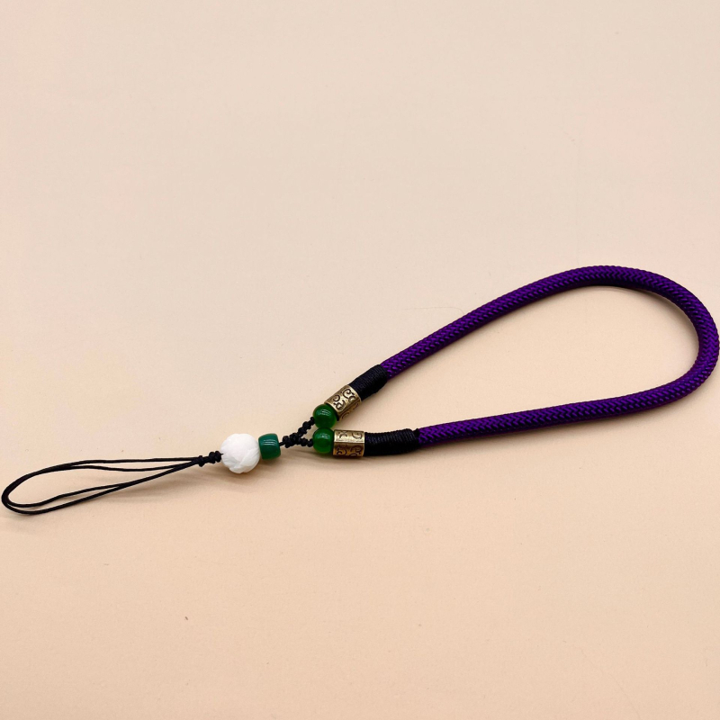 Ručni lanyard za mobitel, smola, unisex stil, visokoelastična pamuk šnura i plastična kopča, Rain weaving