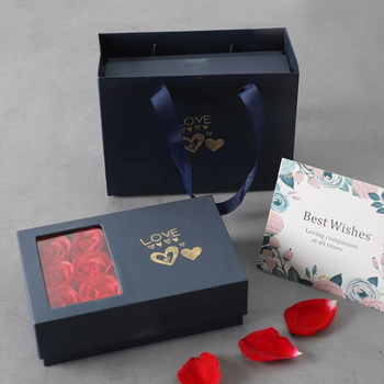 Gyűjtői kiadású ékszerdoboz asztali tároláshoz | Papíralapú kivitelezés, porálló, kreatív stílus