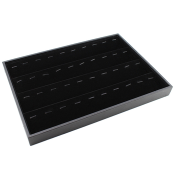 Paleta za izlaganje nakita | Materijal: flanel + PU koža + gusta ploča; Stil: paleta; Bez logotipa; Bez prilagođavanja