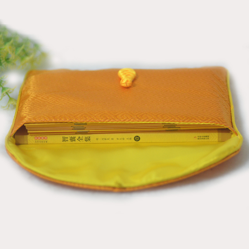 Kínai stílusú ékszer táska brokát anyagból, többfunkciós és hordozható, por- és nedvességálló, asztali tároláshoz