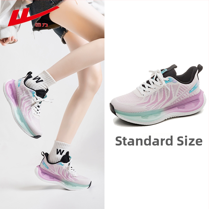 Dámske bežecké tenisky, ľahké, s tlmením vzdušnou amortizáciou, vstrekovaná podrážka, viazanie šnúrkami