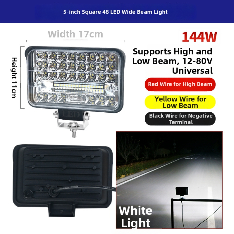 LED spot svjetlo za vozila - 12-80V, 177W, Cree LED, IP67