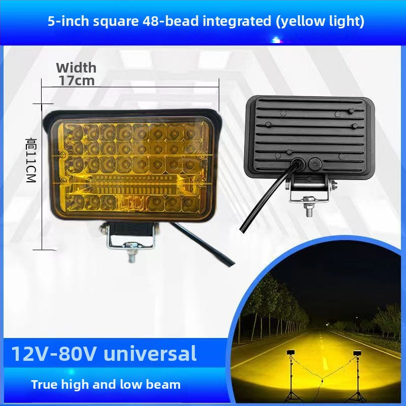 LED spot svjetlo za vozila - 12-80V, 177W, Cree LED, IP67