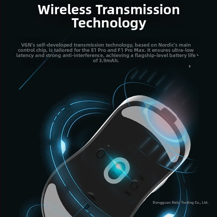 Игрова мишка Dragonfly F1 с оптичен сензор, ергономичен дизайн и безжичен двоен режим