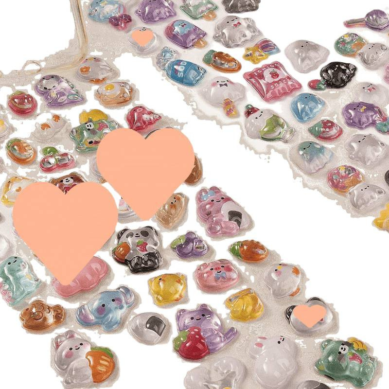 3D-s lebegő matricák lányoknak és gyerekeknek, aranyos rajzfilmszerű állatok, Márka: Más; Stílus: Cuki; Ajándék cél: Üzleti ajándékok; IP státusz: Nincs jóváhagyva