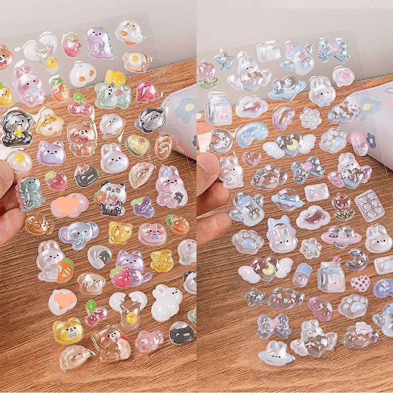 3D-s lebegő matricák lányoknak és gyerekeknek, aranyos rajzfilmszerű állatok, Márka: Más; Stílus: Cuki; Ajándék cél: Üzleti ajándékok; IP státusz: Nincs jóváhagyva