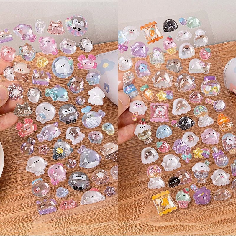 3D-s lebegő matricák lányoknak és gyerekeknek, aranyos rajzfilmszerű állatok, Márka: Más; Stílus: Cuki; Ajándék cél: Üzleti ajándékok; IP státusz: Nincs jóváhagyva