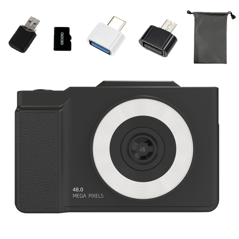 Yimio be veidrodinės kameros su pasukamu ekranu, 1/1.7'' jutiklis, 10–12 MP, 42x optinis priartinimas, keičiamas objektyvas, HD LCD ekranas