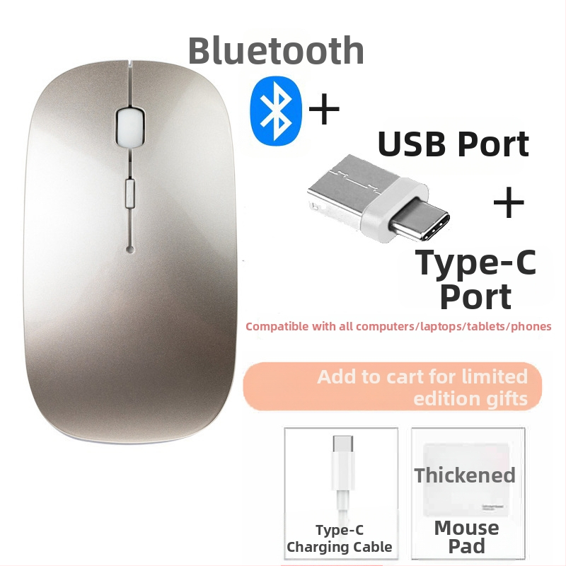 Diansen 8898 Bezvadu Bluetooth pele ar 3 taustiņiem, 1600 DPI, Plug-and-Play MacBook ierīcei