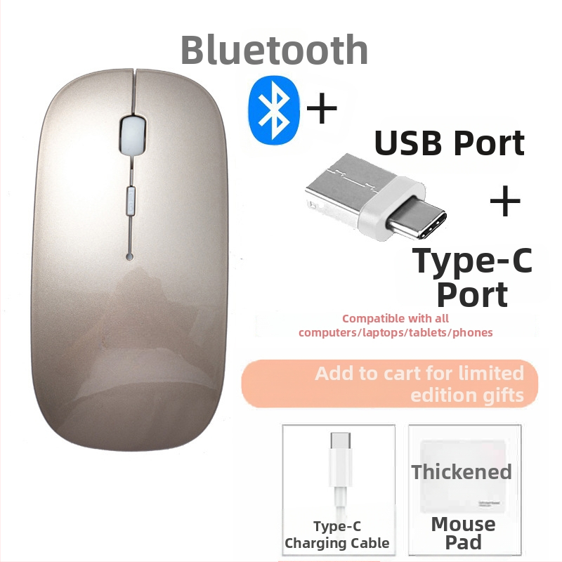 Diansen 8898 Bezvadu Bluetooth pele ar 3 taustiņiem, 1600 DPI, Plug-and-Play MacBook ierīcei