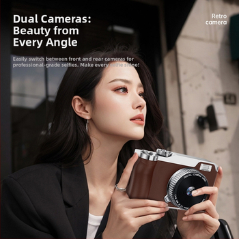 Selfie skaitmeninė kamera su CCD jutikliu 1/1.7'', 50MP, 8x optinis priartinimas, 2.7'' LCD