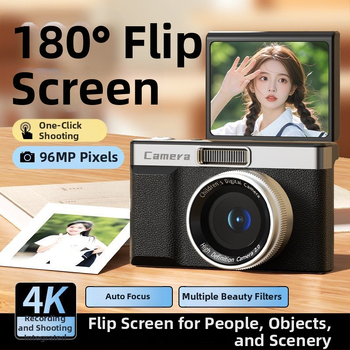 Selfie kamera z06 su 24MP CMOS jutikliu 1/2.3in, 8x optinis priartinimas, pasukamas 2,3in LCD ekranas, periskopinis objektyvas, elektroninė vaizdo stabilizacija