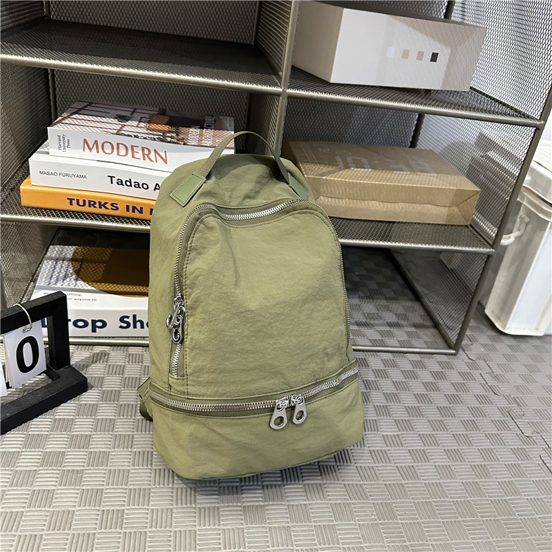 Unisex ruksak od najlona, japanskog stila casual, kapacitet 20–35L, zakrivljene naramenice, podstava od poliestera