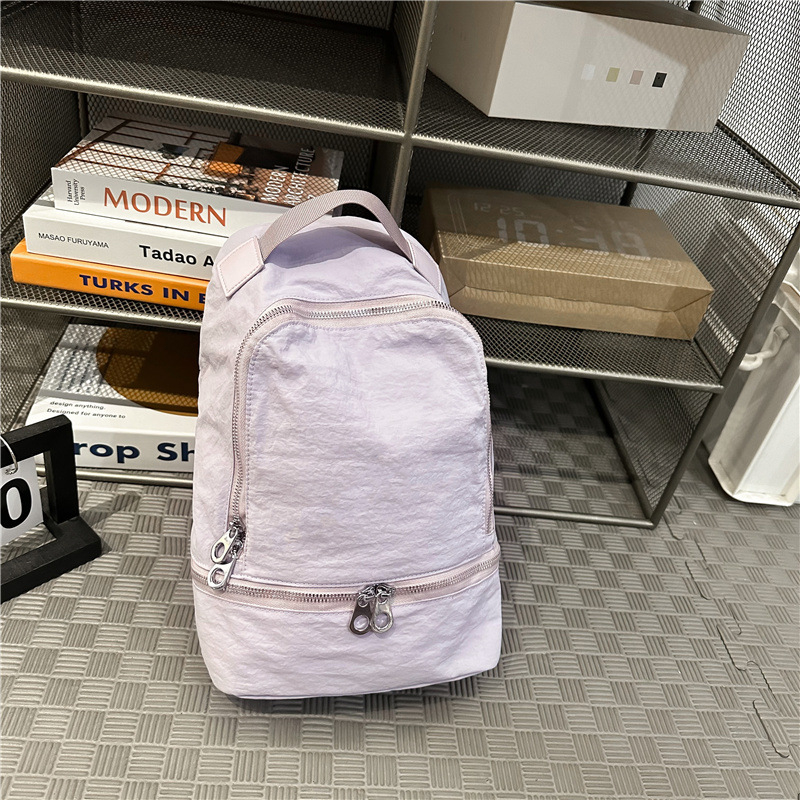Unisex ruksak od najlona, japanskog stila casual, kapacitet 20–35L, zakrivljene naramenice, podstava od poliestera
