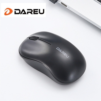 LM106G безжична USB мишка, 2.4G връзка, 1000 DPI, 3 бутона, ергономичен дизайн