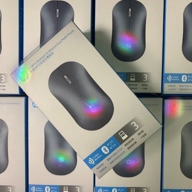 LM106G безжична USB мишка, 2.4G връзка, 1000 DPI, 3 бутона, ергономичен дизайн