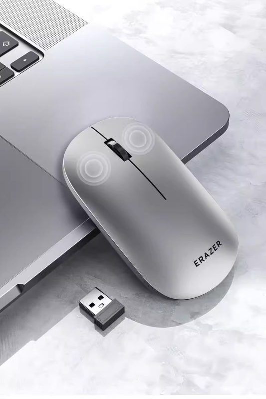 LM106G безжична USB мишка, 2.4G връзка, 1000 DPI, 3 бутона, ергономичен дизайн