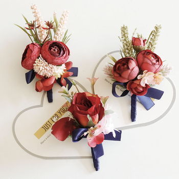 Art Accord 292 corsage esküvőre, textil anyag, kínai stílus, csomagolás OPP