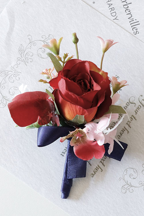 Art Accord 292 corsage esküvőre, textil anyag, kínai stílus, csomagolás OPP