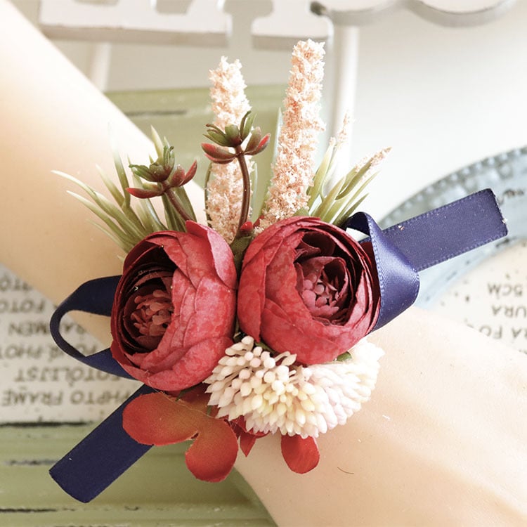 Art Accord 292 corsage esküvőre, textil anyag, kínai stílus, csomagolás OPP