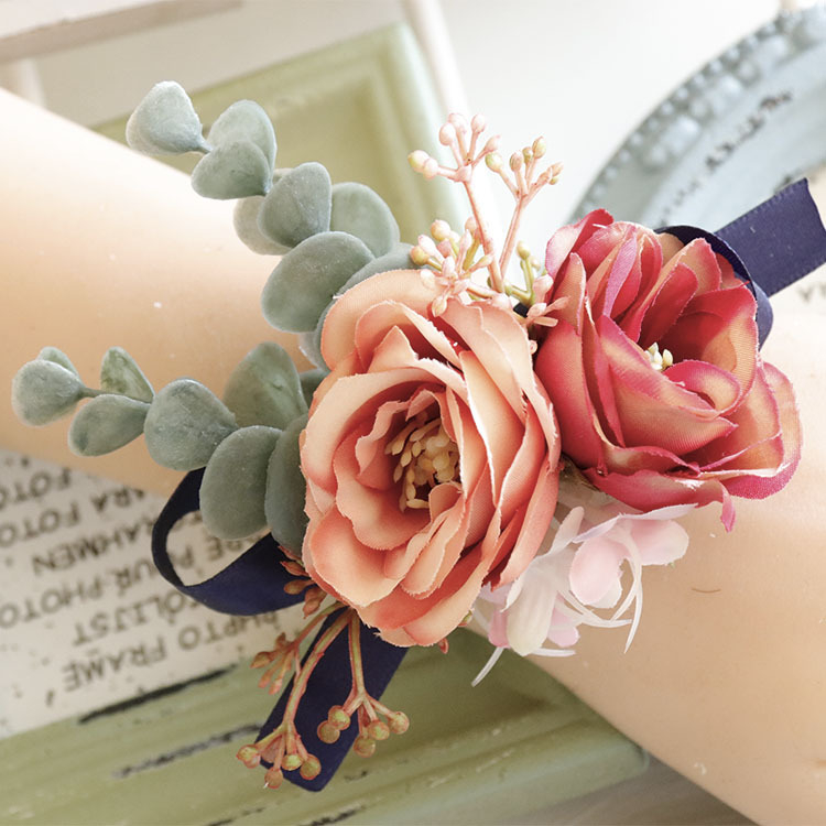 Art Accord 292 corsage esküvőre, textil anyag, kínai stílus, csomagolás OPP