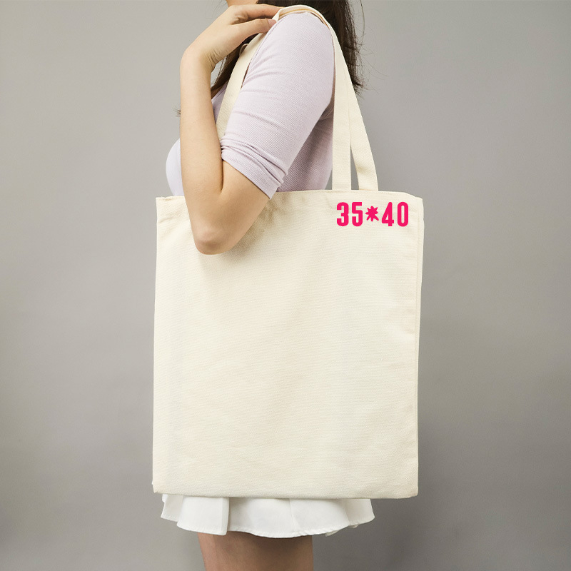 Plátená tote taška s UV tlačou loga, ekologická a prispôsobiteľná