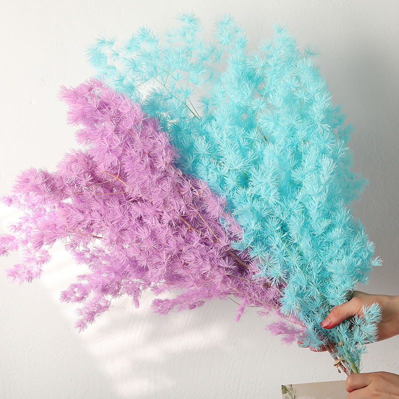 Buchet cu flori conservate Penglai Pine – decor pentru casă, lucrat manual, material DIY