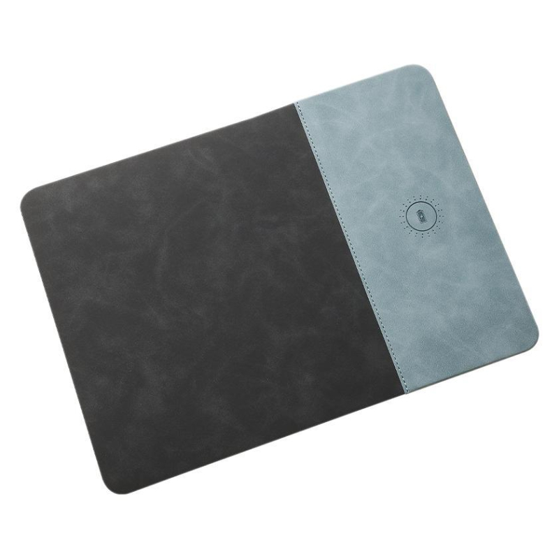 Podložnica za miš s bežičnim punjenjem, PU materijal, jednostrani, prilagodba dostupna