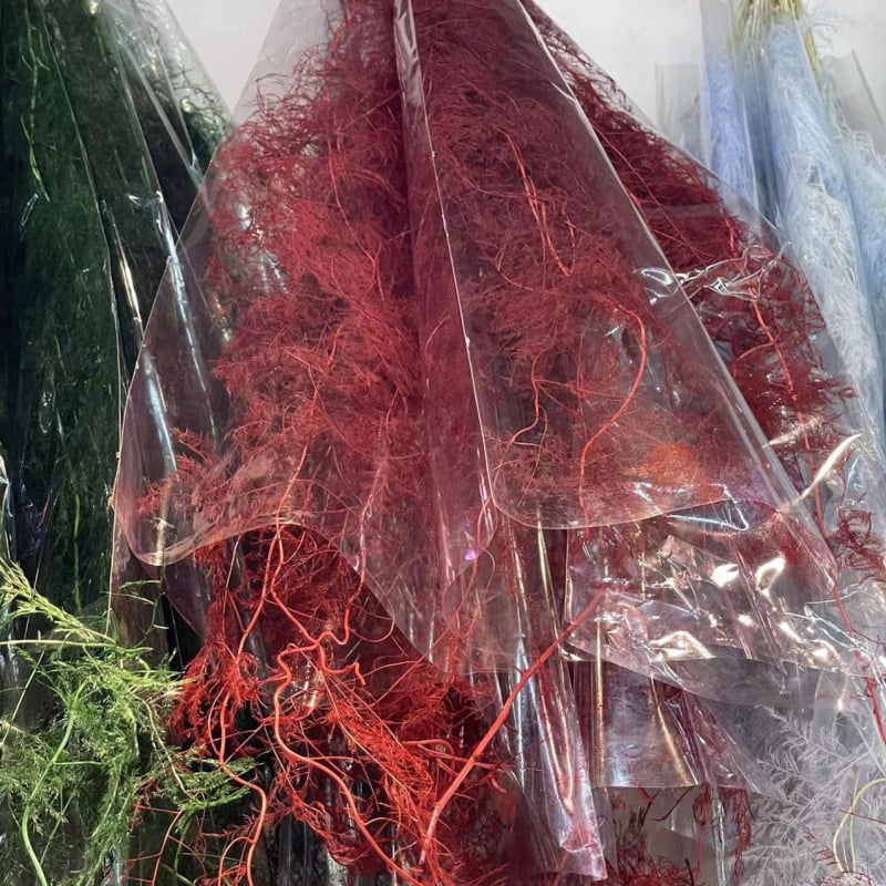 Aranjament decorativ din flori uscate într-o sticlă plutitoare – Material: Eternal Flower; Brand: Famous Craftsman; Varietate: Trandafir; Cadou gata de oferit