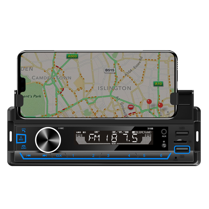 Semaitu automobil MP3 player Bluetooth, USB/SD čitač, model 520, ABS kućište, napajanje 12V/24V