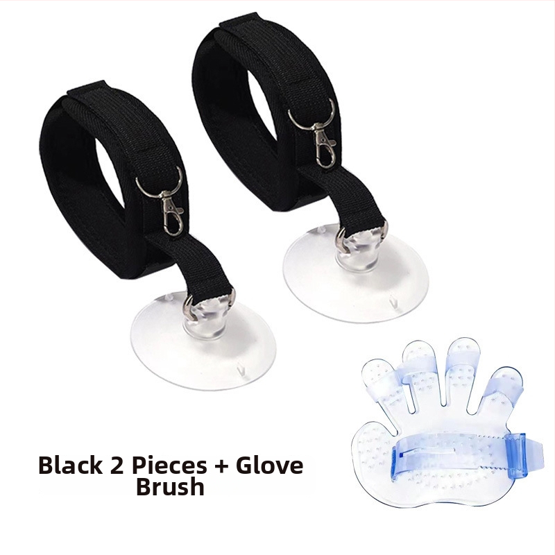 Kaķa vannas piesaistes līdzeklis ar anti-skrāpējošu kakla auklu – Zīmols Unique; Kategorija: Citas tīrīšanas un skaistumkopšanas preces; Piemērots: kaķiem