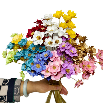 Lillian's Kézzel készített szárított ezüst harangvirág csokor