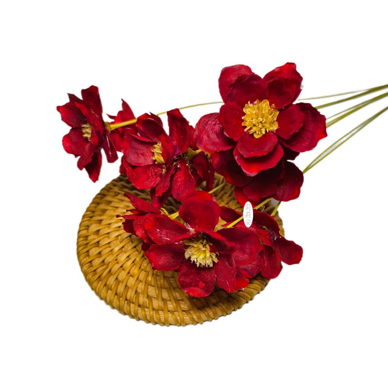 Lillian's Kézzel készített szárított ezüst harangvirág csokor