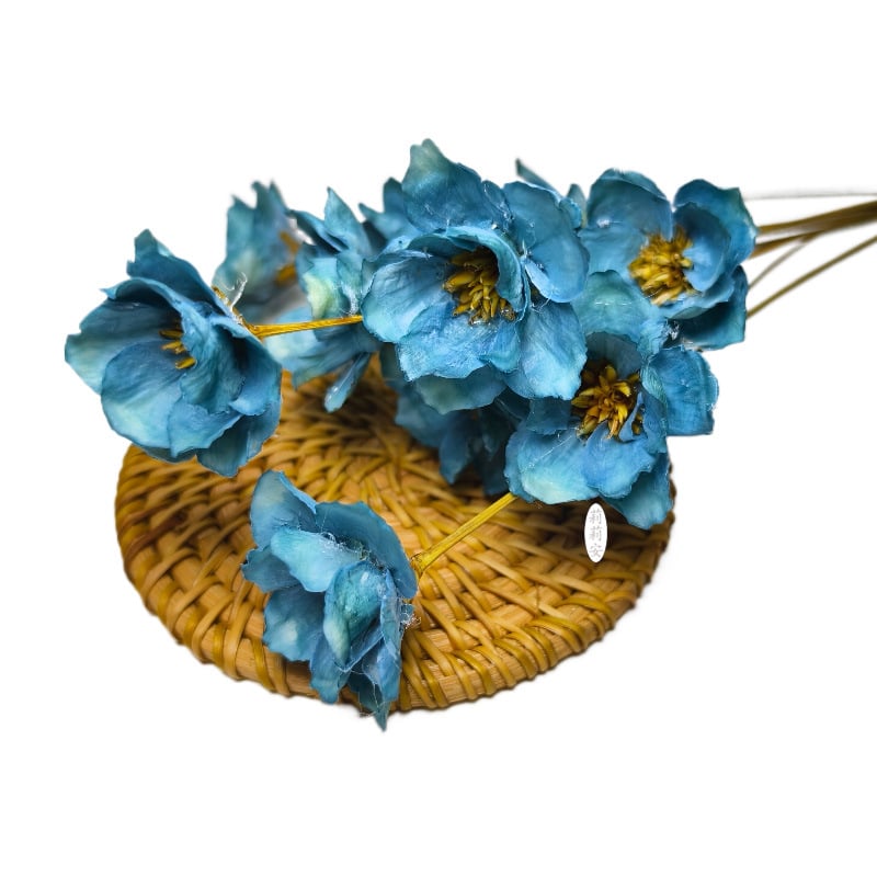 Lillian's Kézzel készített szárított ezüst harangvirág csokor