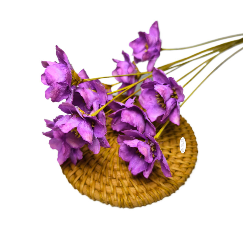 Lillian's Kézzel készített szárított ezüst harangvirág csokor