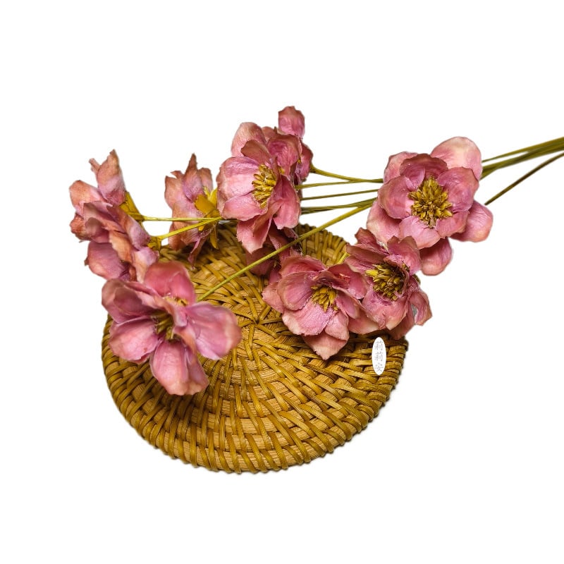 Lillian's Kézzel készített szárított ezüst harangvirág csokor