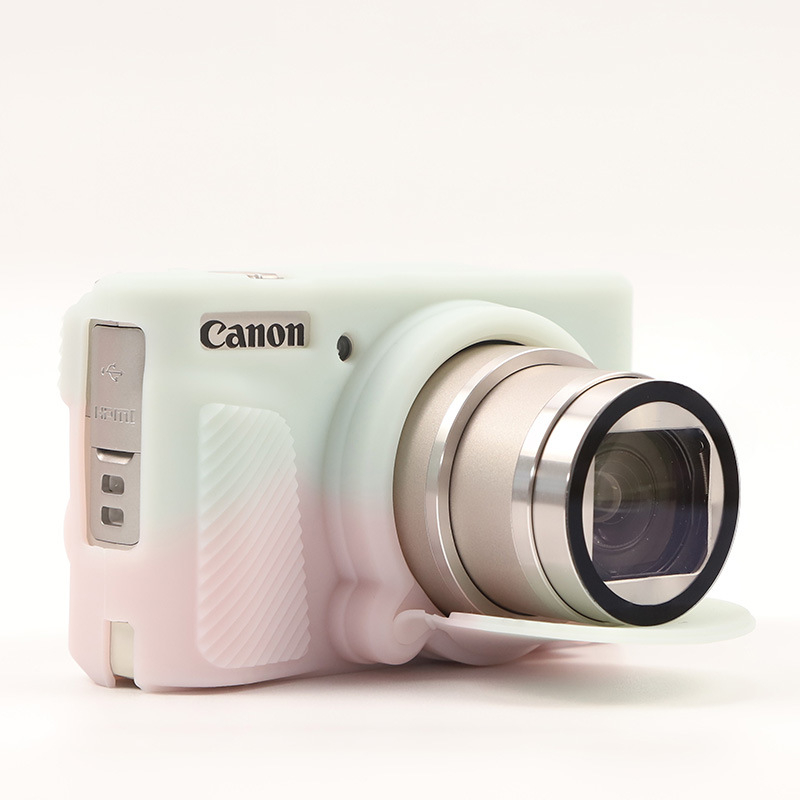 Husă din silicon pentru Canon SX740/SX730 – rezistentă la uzură, protecție anti-tăiere (stil clutch)