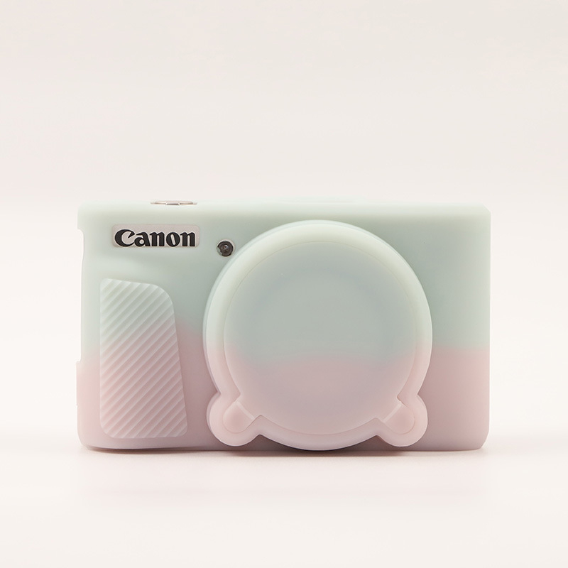 Husă din silicon pentru Canon SX740/SX730 – rezistentă la uzură, protecție anti-tăiere (stil clutch)