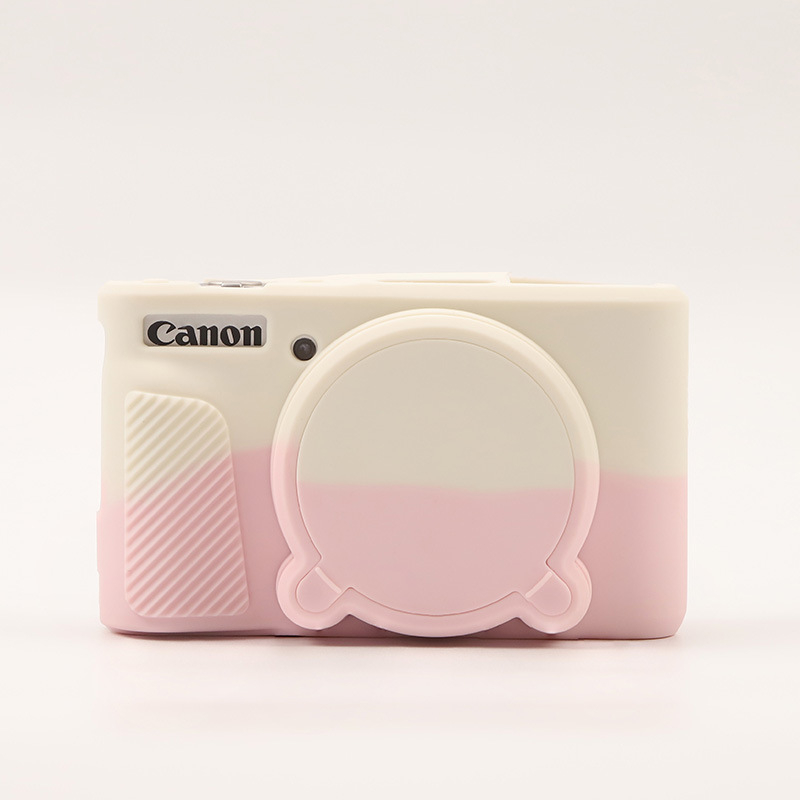 Husă din silicon pentru Canon SX740/SX730 – rezistentă la uzură, protecție anti-tăiere (stil clutch)