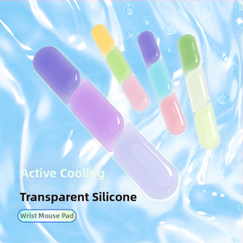 Podložka pod myš s opierkou zápästia, Water drop wristband model, gumová podložka, tlač termotransferom