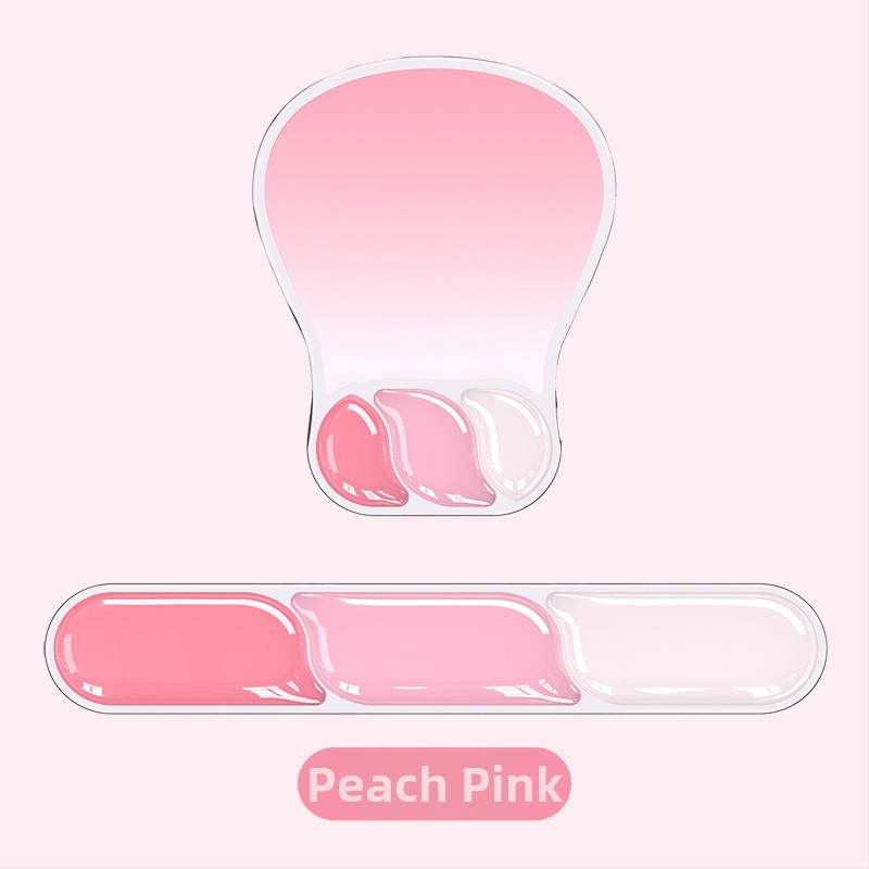 Podložka pod myš s opierkou zápästia, Water drop wristband model, gumová podložka, tlač termotransferom